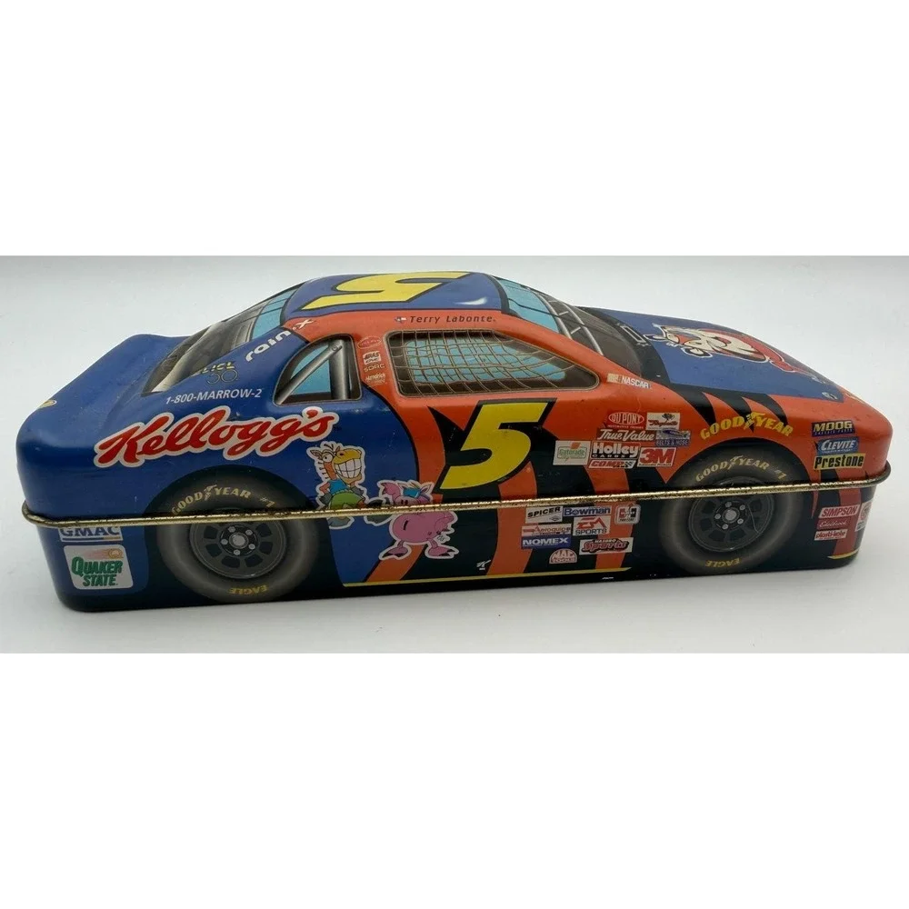 Terry‎ Labonte 5 Kelloggs Chevrolet Monte Carlo NASCAR Collectible Tin 2001 B108